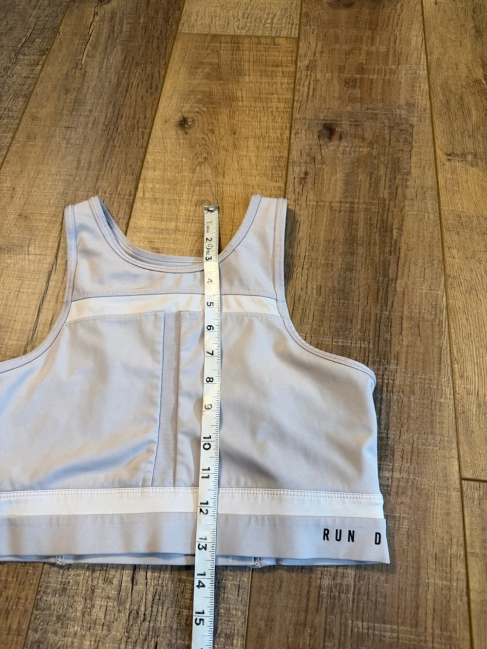 Nike Dri Fit Run Division (DVN) Light Purple Sports Bra Breathable Features Med